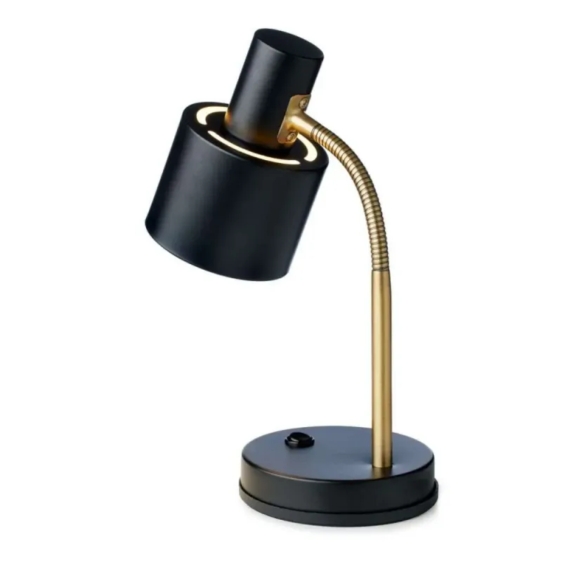 Bordlampe svart 