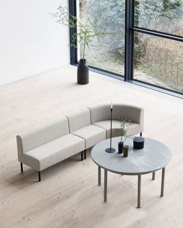 Spisestuesofa 1seater Natur*
