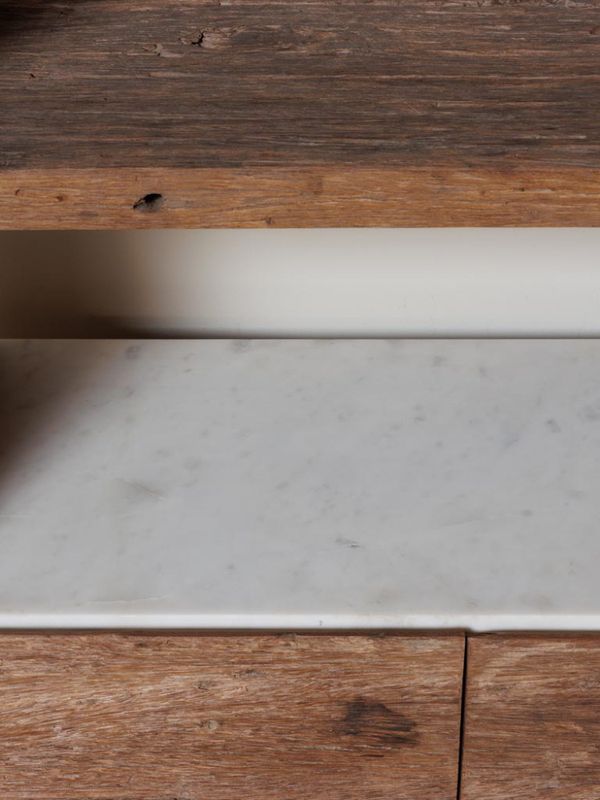 Marble skap 2 dører